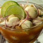 ceviche de champiñones